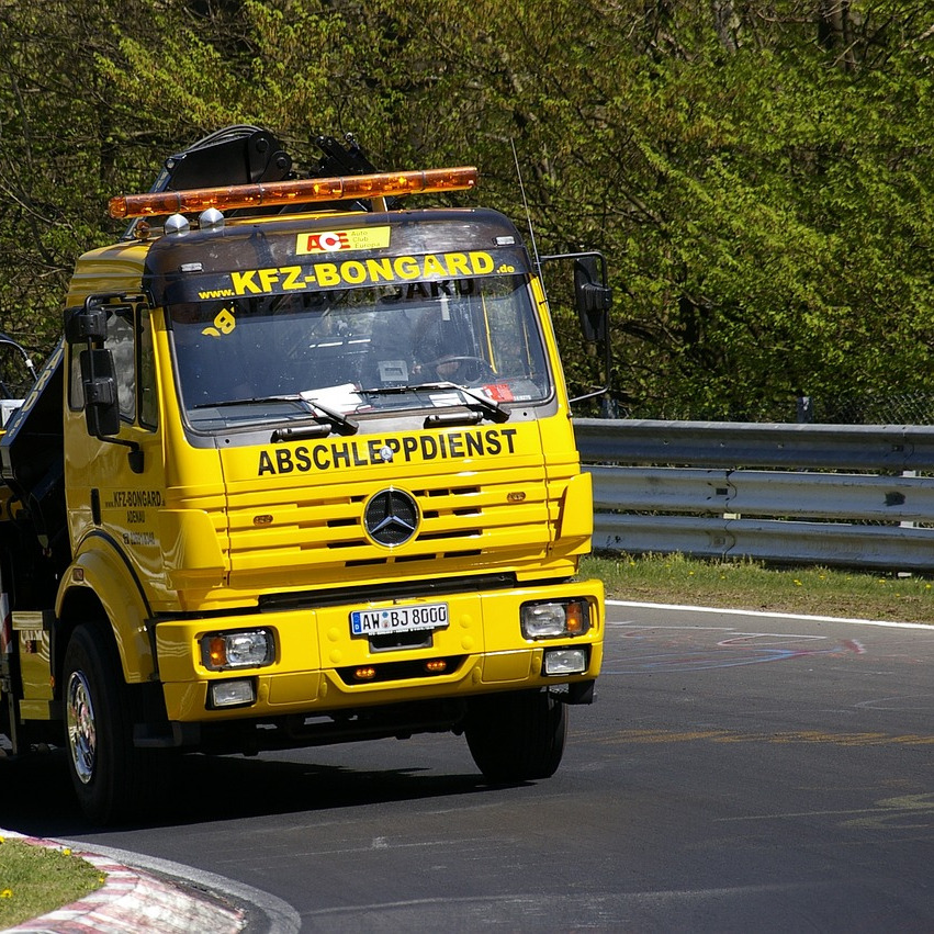 vehicle recovery accident tow truck